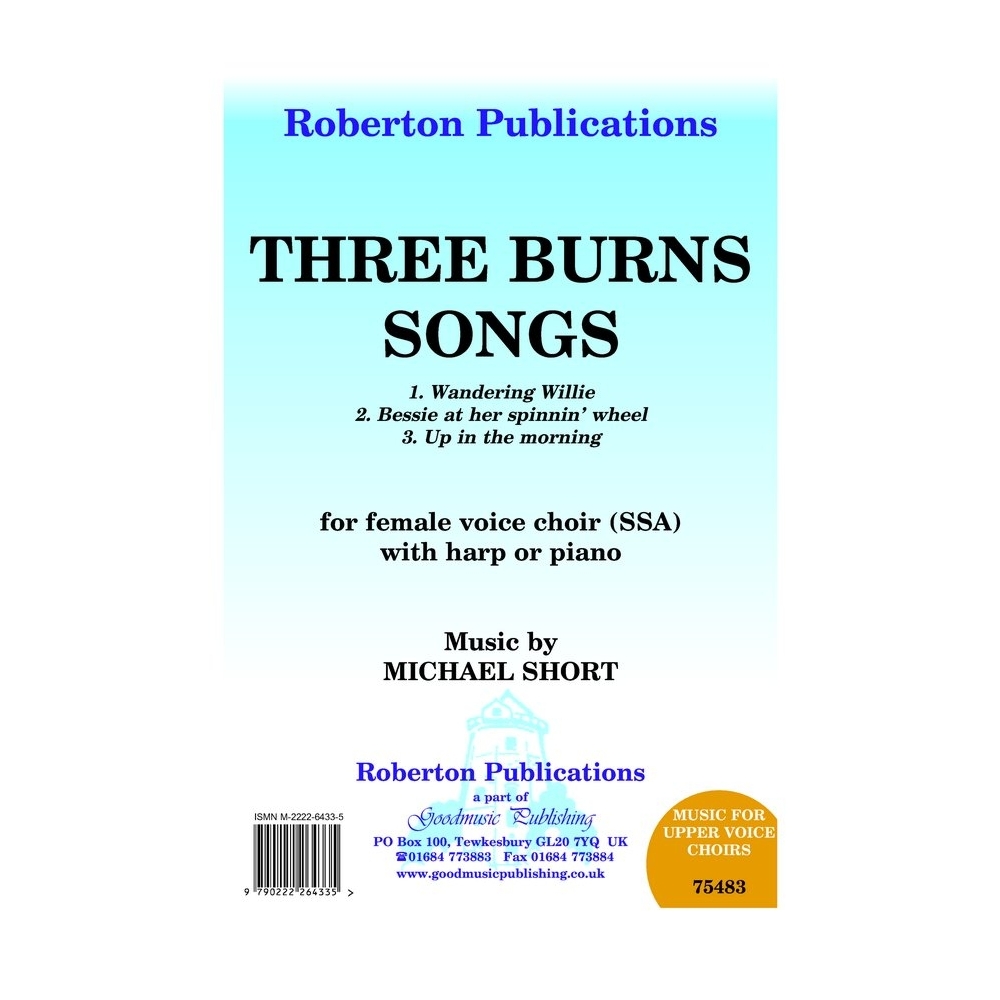 Short, M - Three Burns Songs