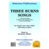 Short, M - Three Burns Songs