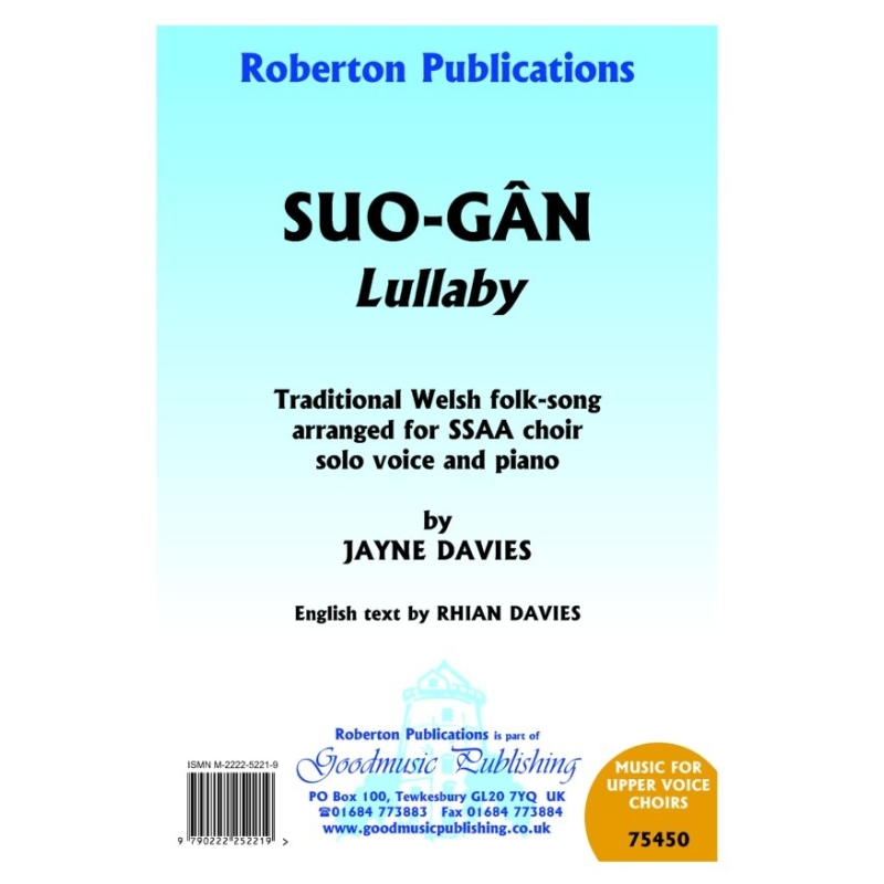 Davies, Jayne - Suo Gan (Lullaby)