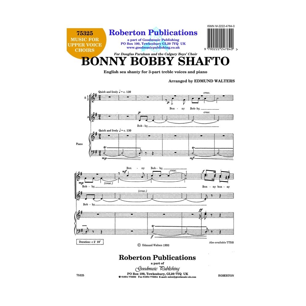 Walters, E - Bonny Bobby Shafto