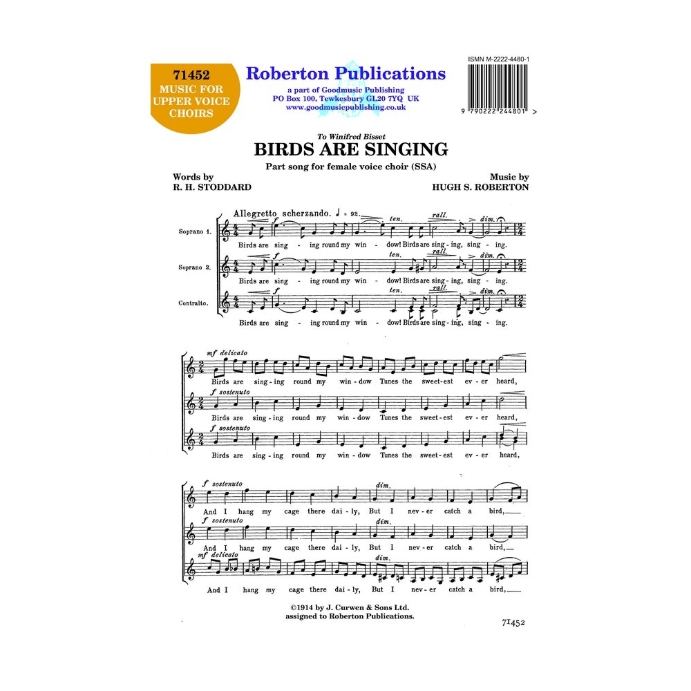 Roberton - Birds Are Singing