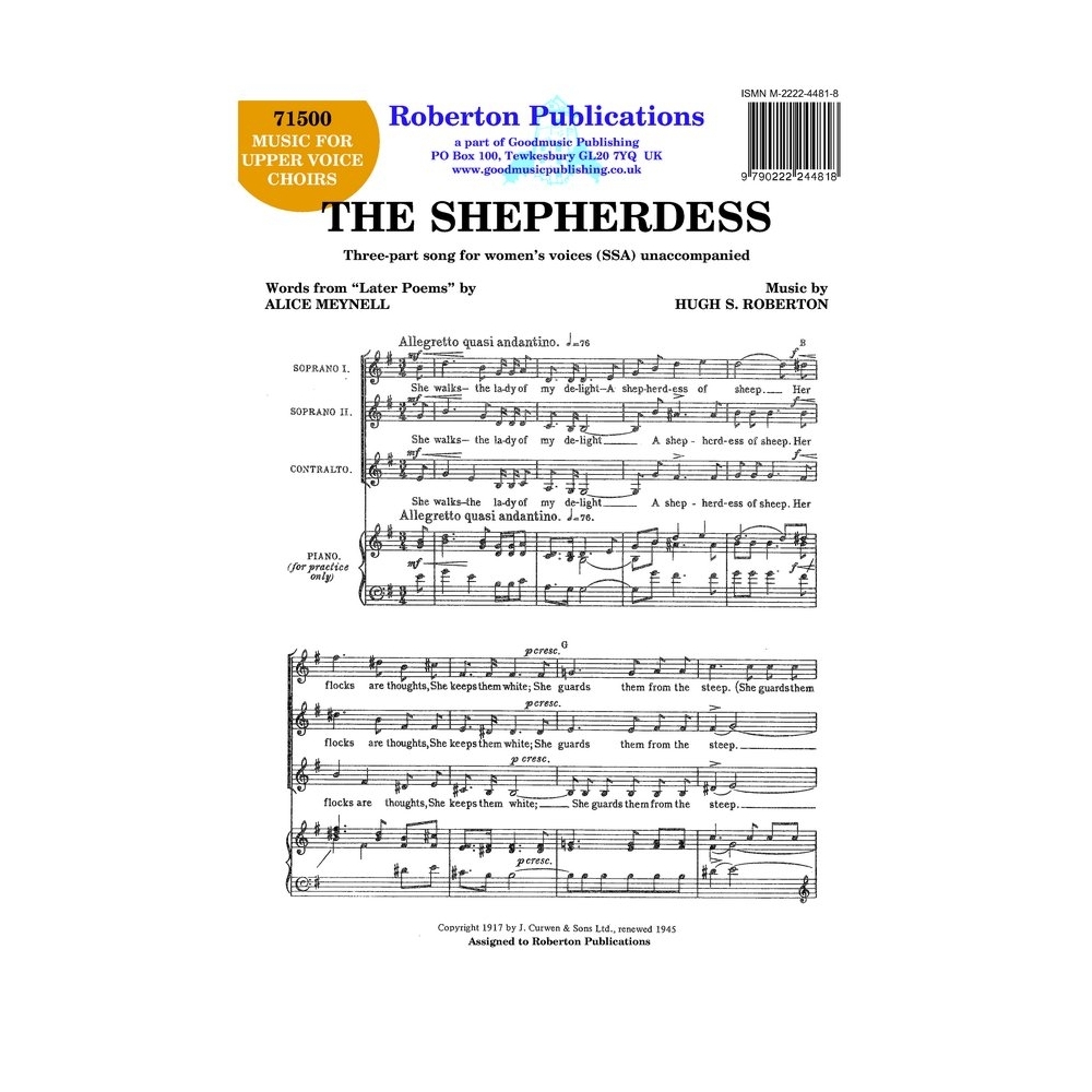 Roberton - Shepherdess