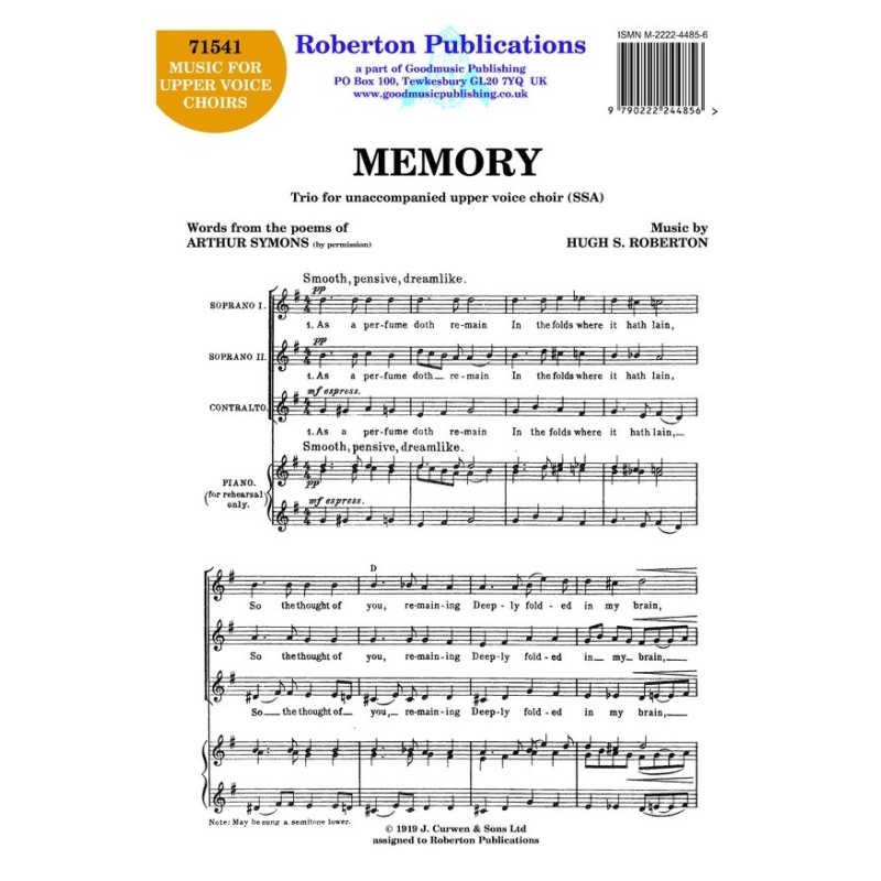 Roberton - Memory