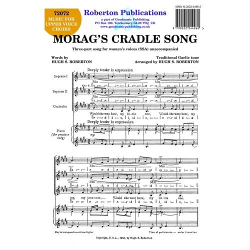 Roberton - Morag's Cradle Song
