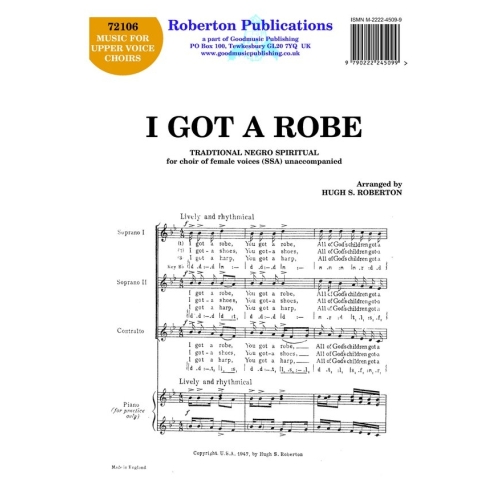 Roberton - I Got A Robe