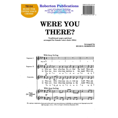 Roberton - Were You There?