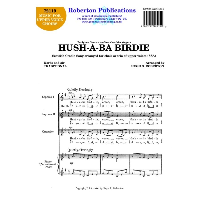 Roberton - Hush-a-Ba Birdie