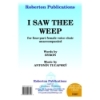Tucapsky, Antonin - I Saw Thee Weep