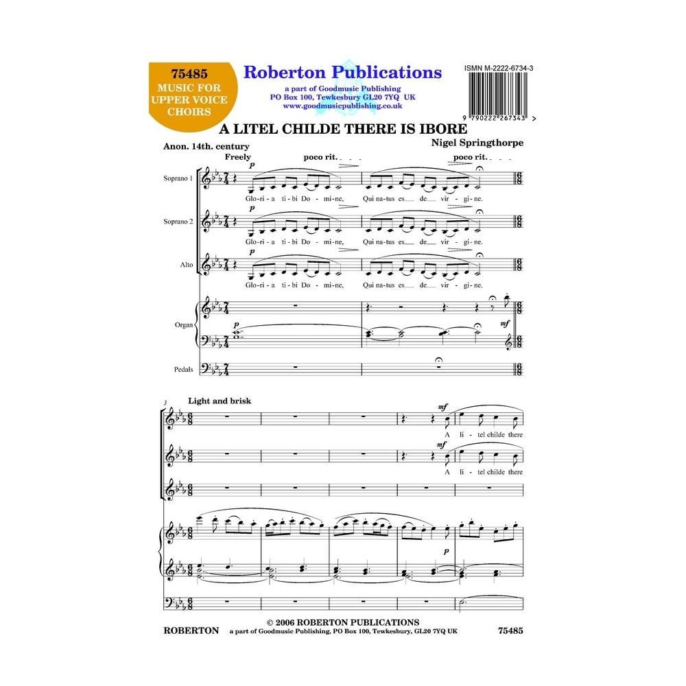 Springthorpe - Litel Childe Thereis Ibore