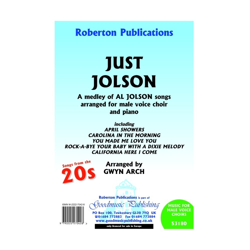 Arch - Just Jolson