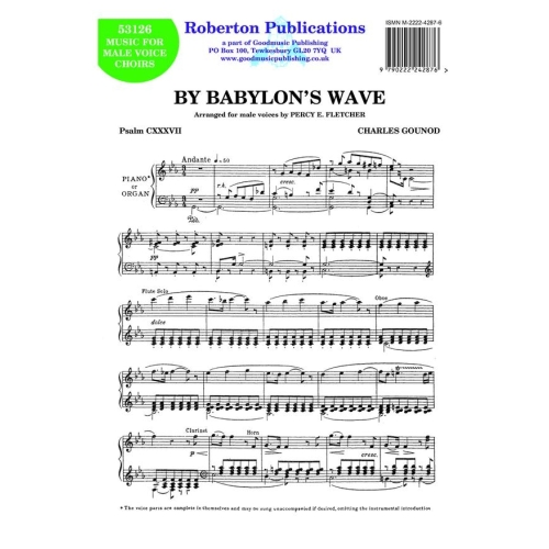 Gounod - By Babylon's Wave (arr.Fletcher)