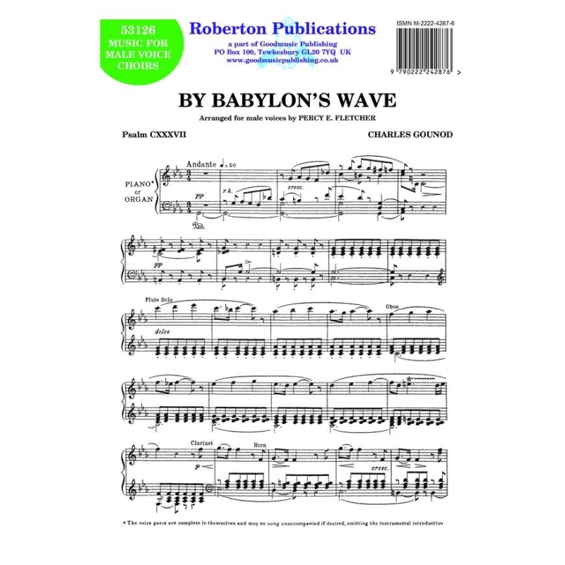 Gounod - By Babylon's Wave (arr.Fletcher)