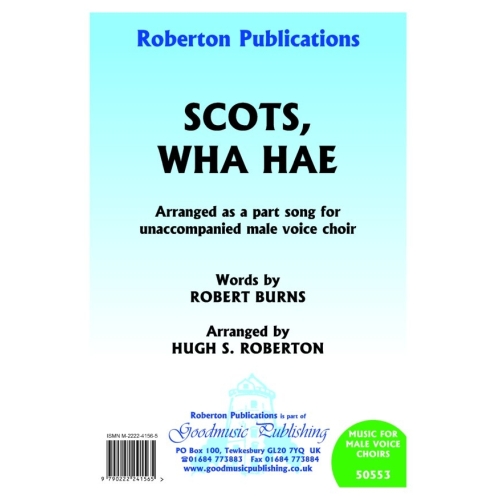 Roberton - Scots Wha Hae