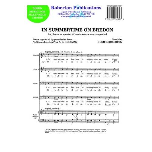 Roberton - In Summertime On...