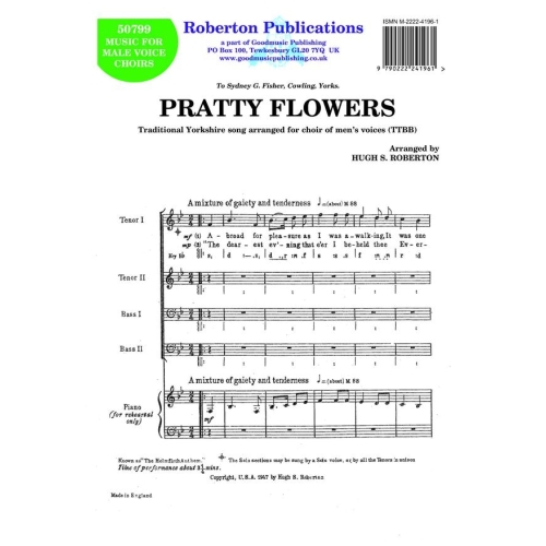 Roberton - Pratty Flowers