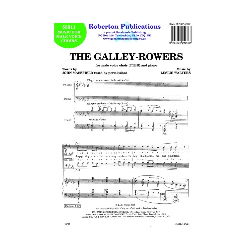 Walters, L - Galley-Rowers
