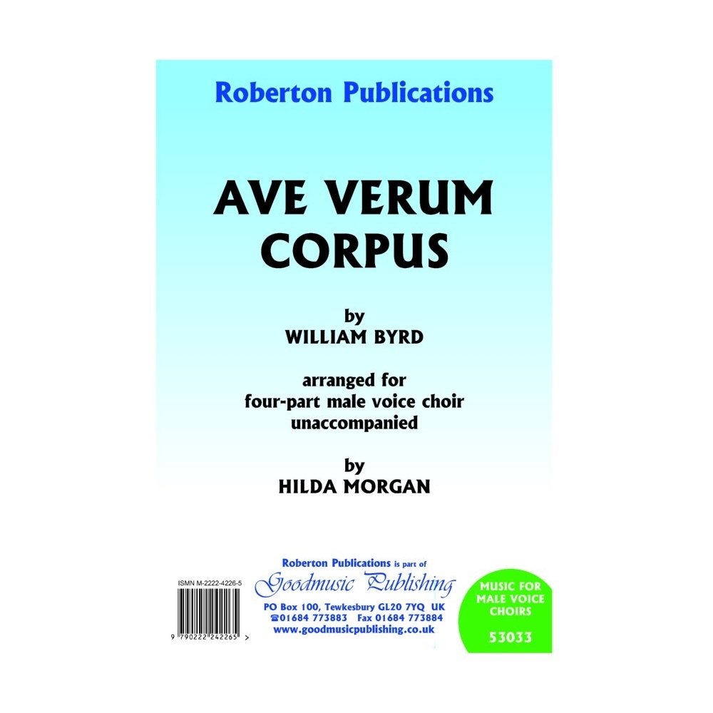 Byrd - Ave Verum Corpus (arr.Hilda Morgan)