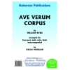 Byrd - Ave Verum Corpus (arr.Hilda Morgan)