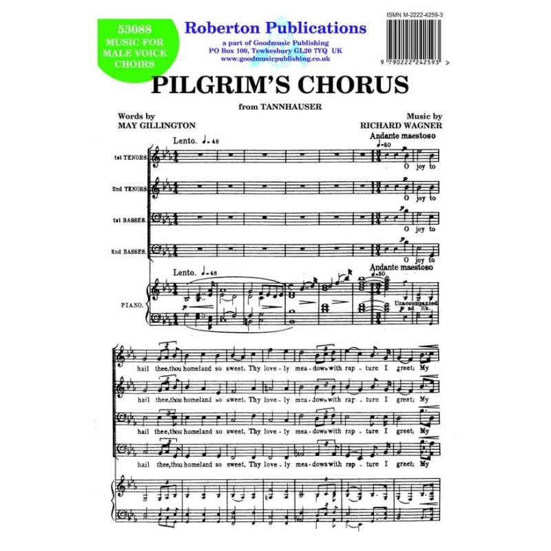 Wagner, R - Pilgrims Chorus from Tannhauser