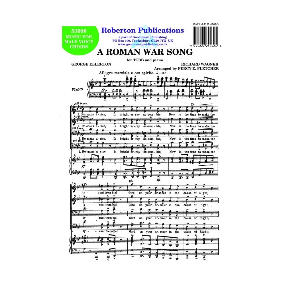 Wagner, R - Roman War Song (from Rienzi)