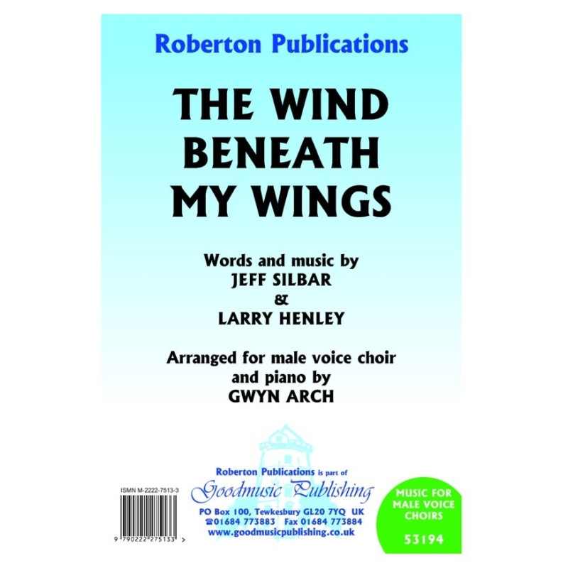 Silbar/Henle - Wind Beneath My Wings (arr.Arch)