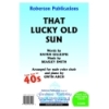Arch - That Lucky Old Sun