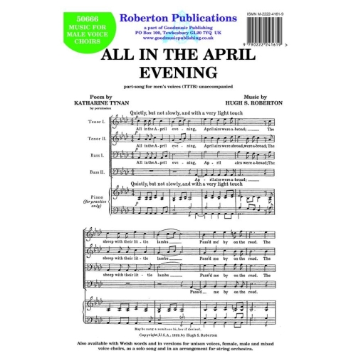 Roberton - All in the April...