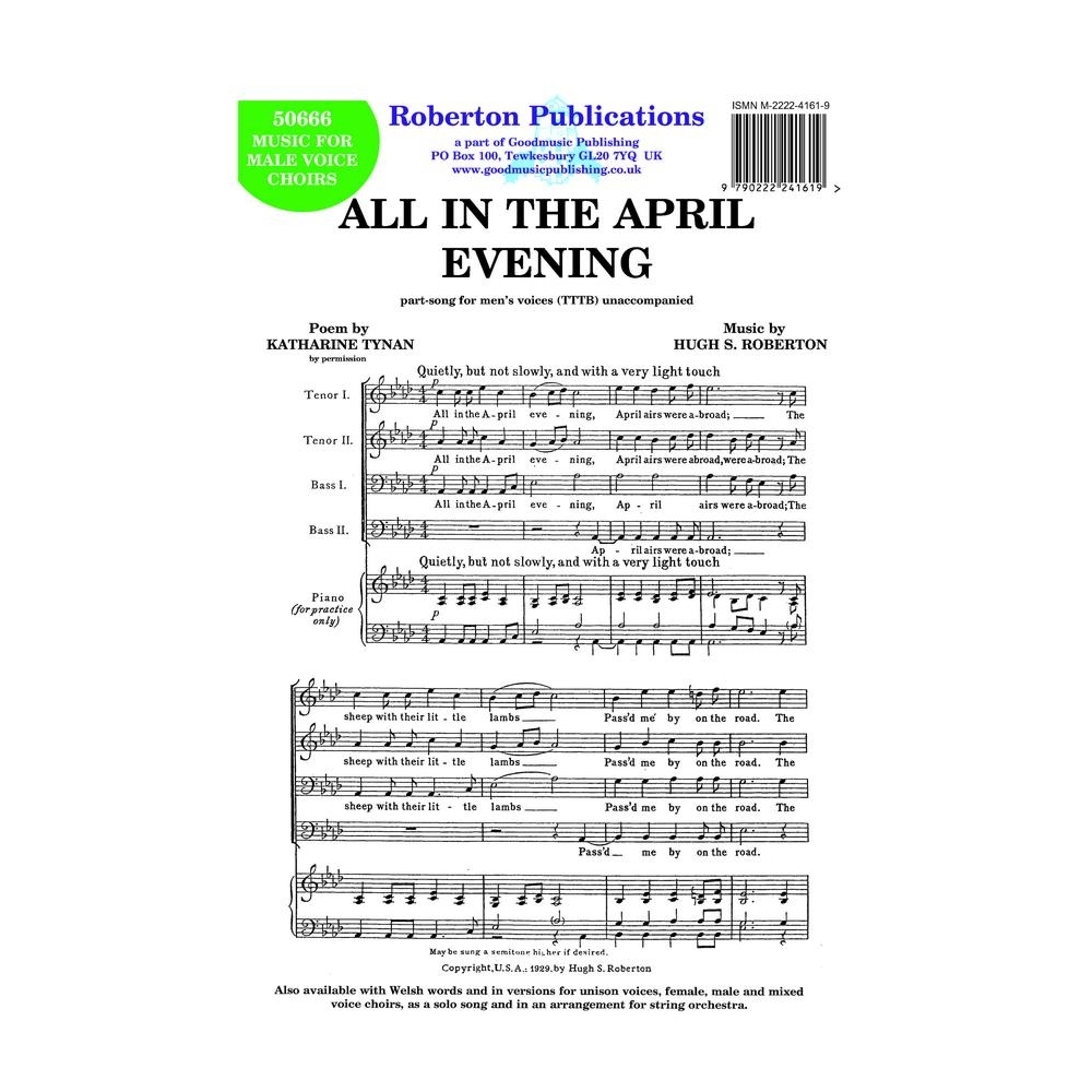 Roberton - All in the April Evening