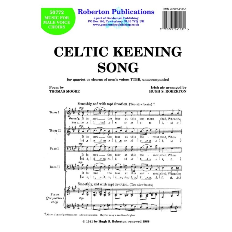 Roberton - Celtic Keening Song