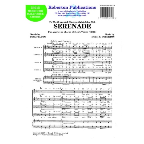 Roberton - Serenade