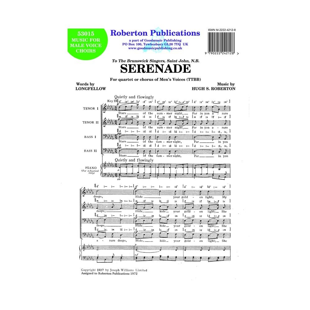 Roberton - Serenade