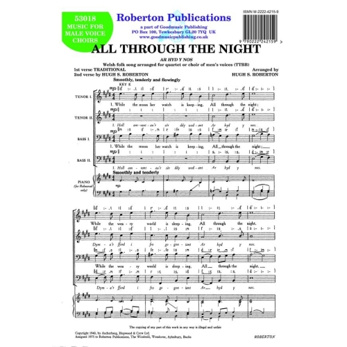 Roberton - All Through the...