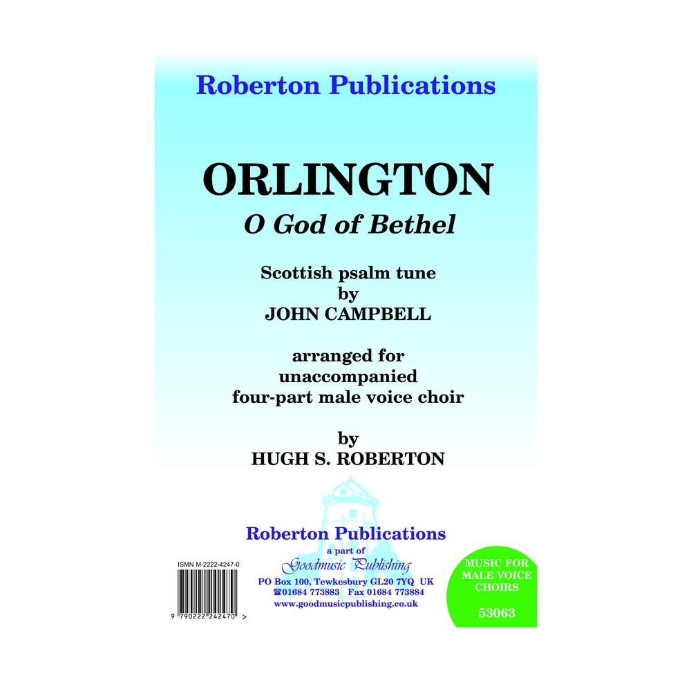 Roberton - Orlington - O God of Bethel