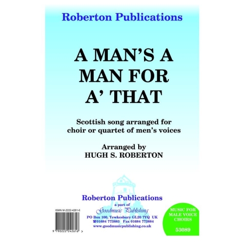 Roberton - Man's a Man for...
