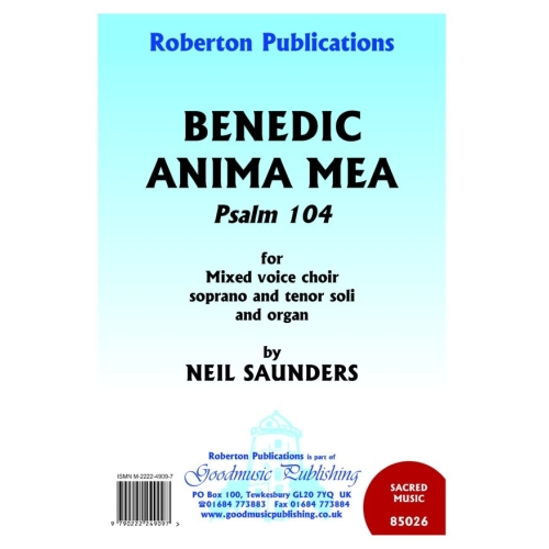 Saunders - Benedic Anima...