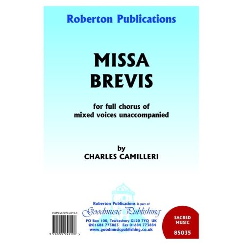 Camilleri - Missa Brevis