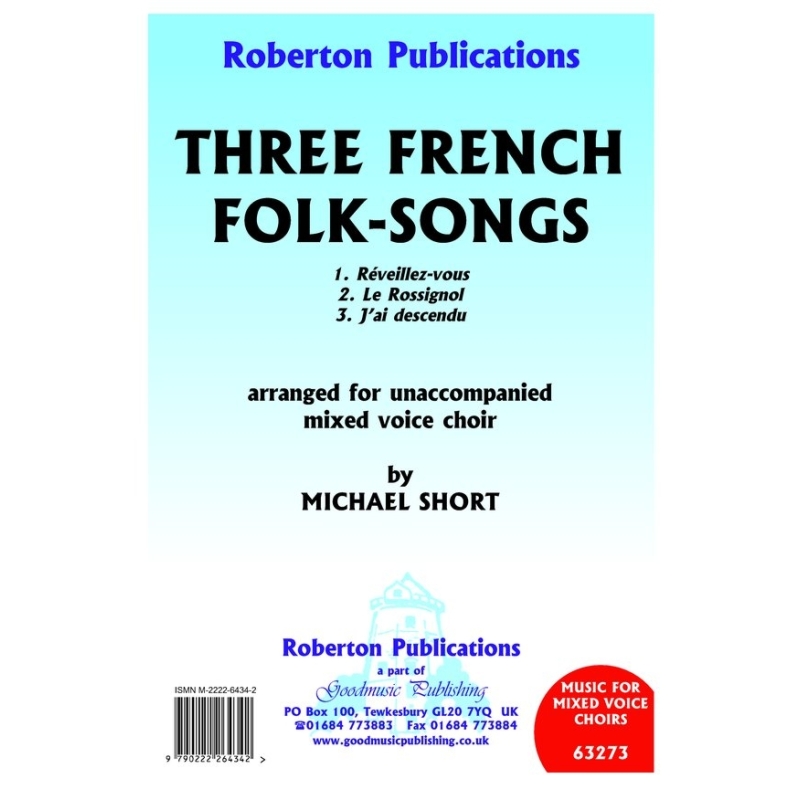 Short, M - Three French Folk Songs