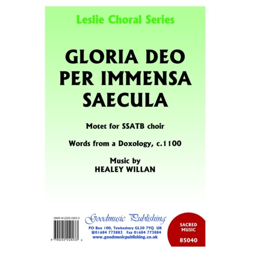 Willan - Gloria Deo Per...