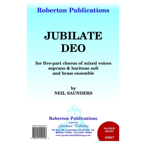 Saunders - Jubilate Deo