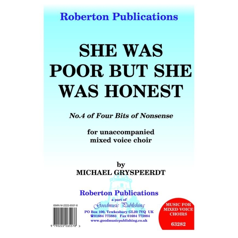 Gryspeerdt - She Was Poor But She Was Honest