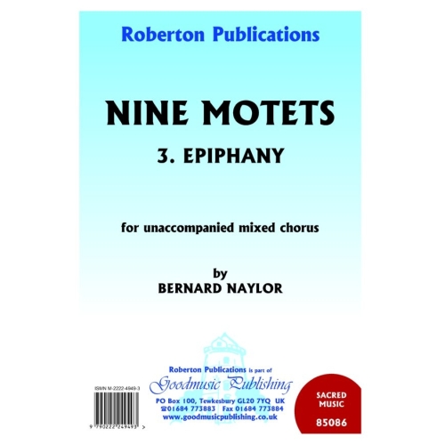 Naylor, B - 9 Motets - No.3...
