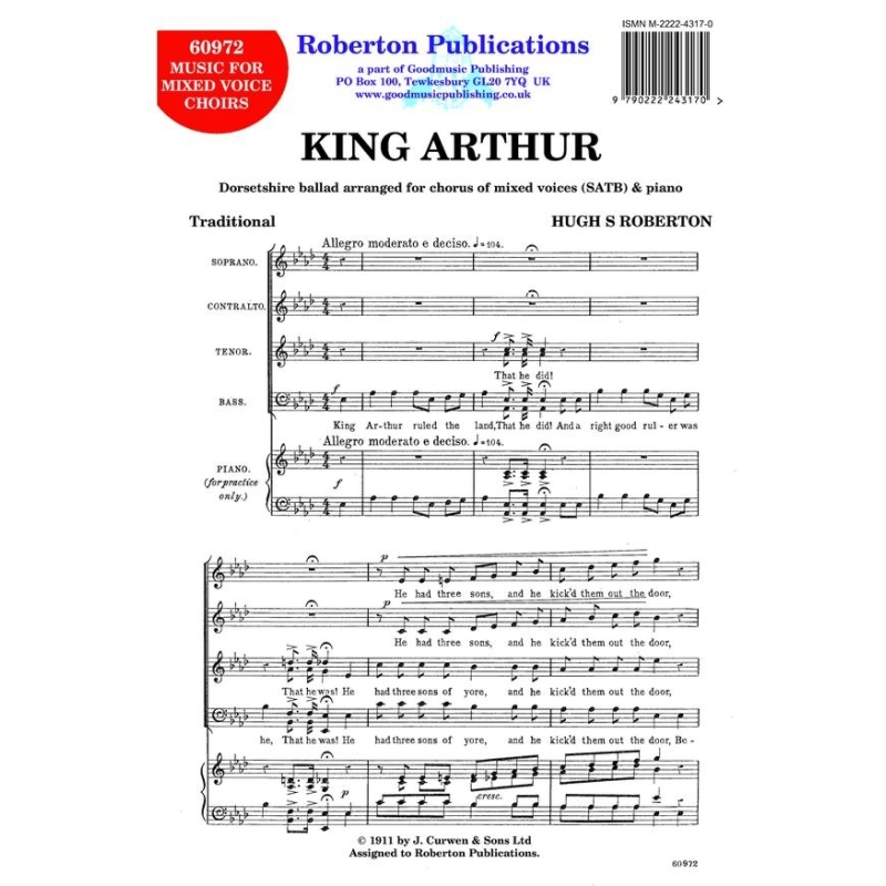 Roberton - King Arthur (Dorsetshire Ballad)