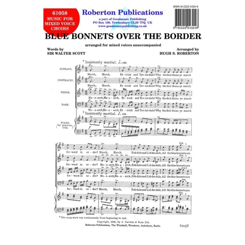 Roberton - Blue Bonnets Over the Border