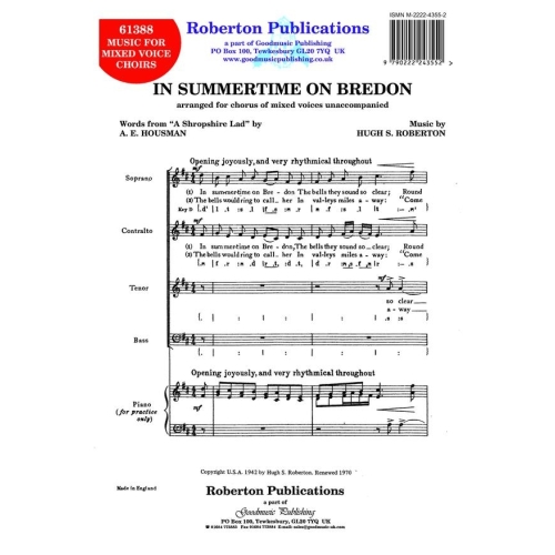Roberton - In Summertime On...