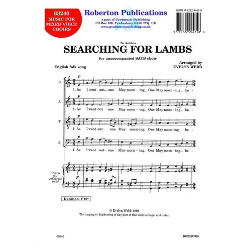 Webb - Searching for Lambs