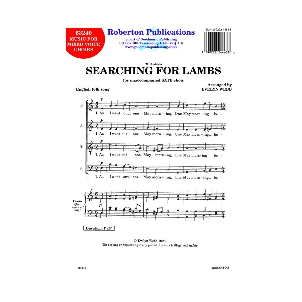 Webb - Searching for Lambs