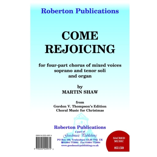 Shaw, M - Come Rejoicing