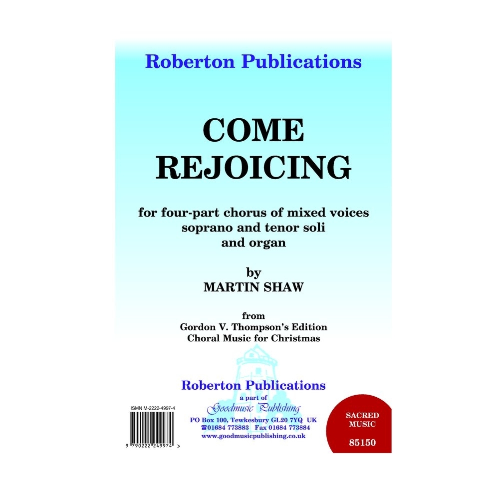 Shaw, M - Come Rejoicing