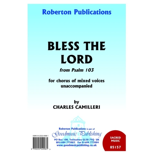 Camilleri - Bless the Lord...