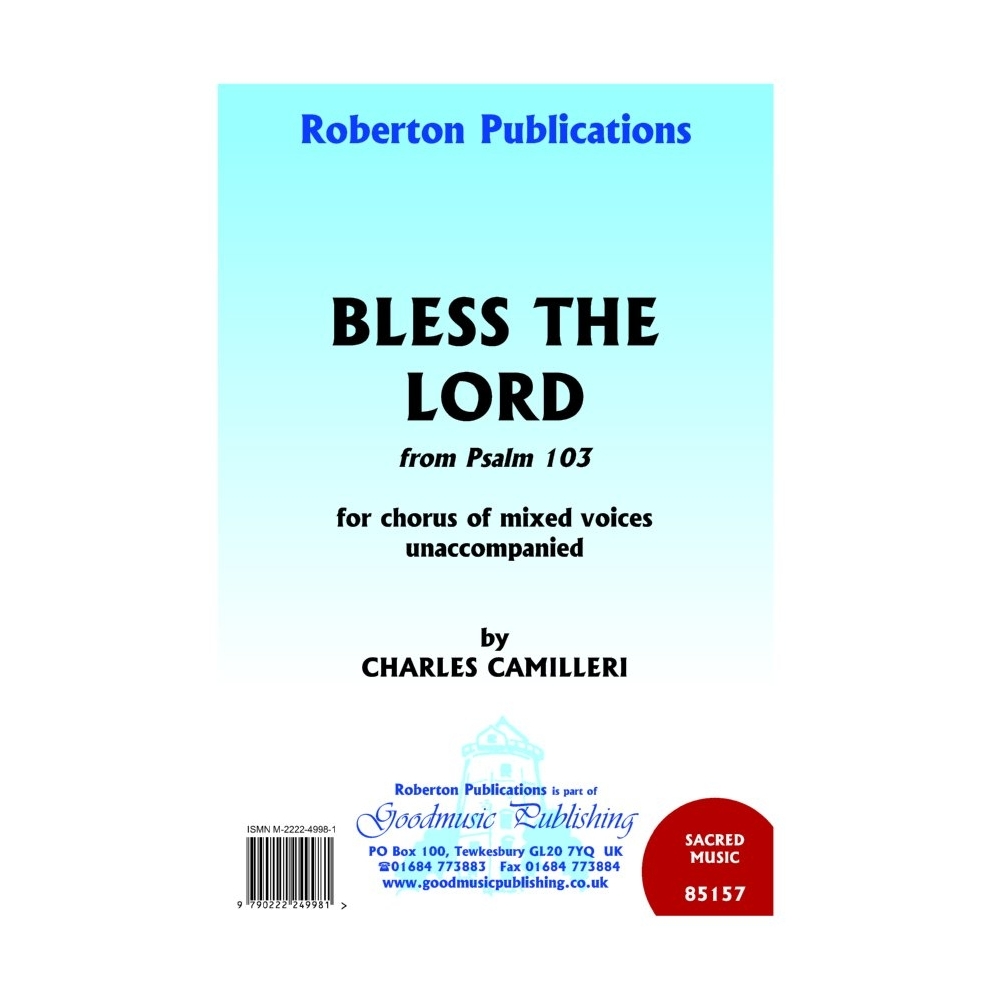 Camilleri - Bless the Lord - Psalm 103